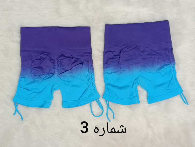 شورتک امبره بغل گتردار پشت چین دار