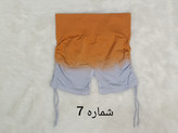 شورتک امبره بغل گتردار پشت چین دار