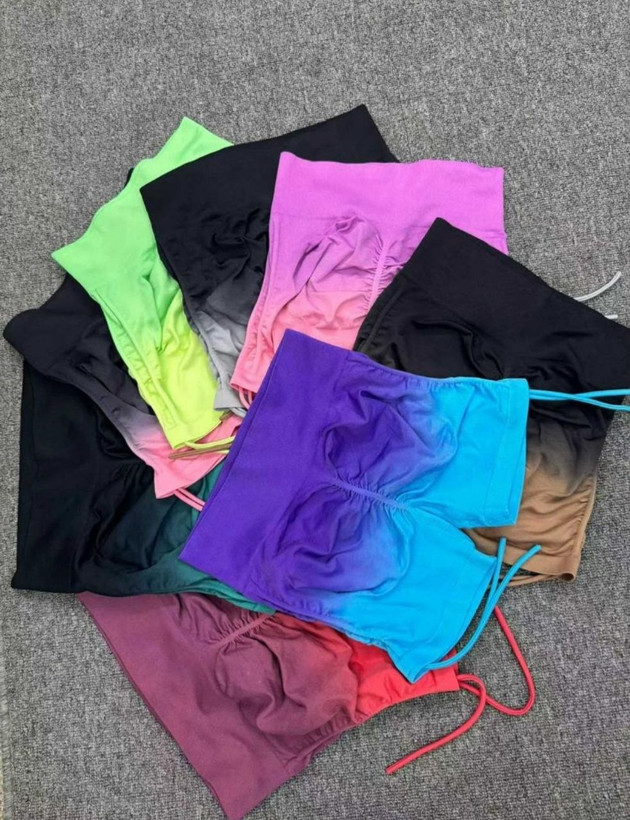شورتک امبره بغل گتردار پشت چین دار