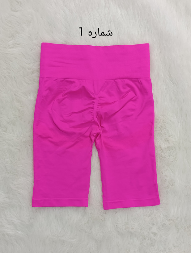 شلوارک کمرگنی پشت چین دار وارداتی زنانه