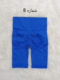 شلوارک کمرگنی پشت چین دار وارداتی زنانه